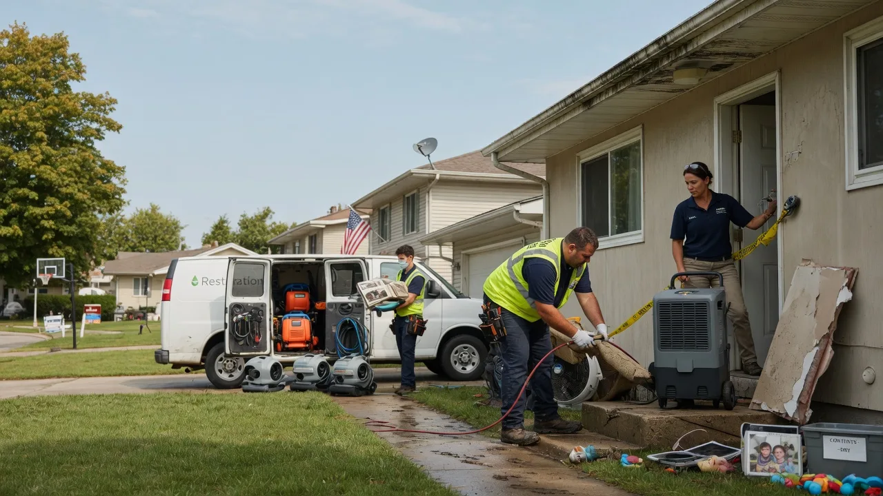 Water Damage Restoration in Delco, NC near me